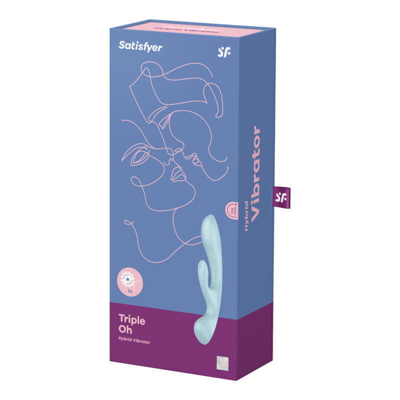 SATISFYER - TRIPLE HYBRID VIBRATION OH PINK