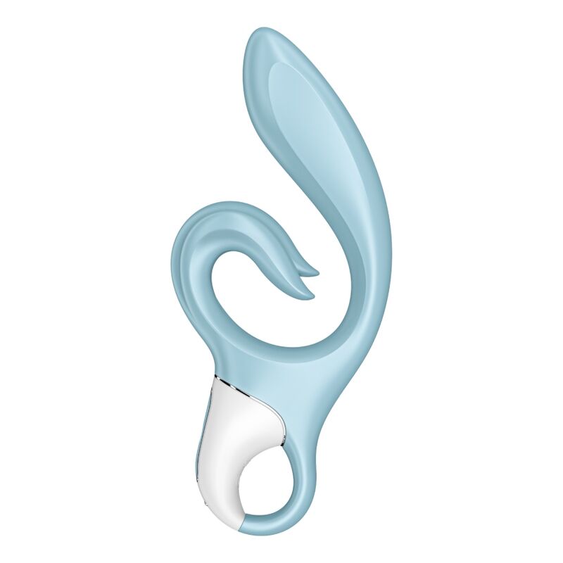 SATISFYER - LOVE ME CONEJO VIBRADOR AZUL