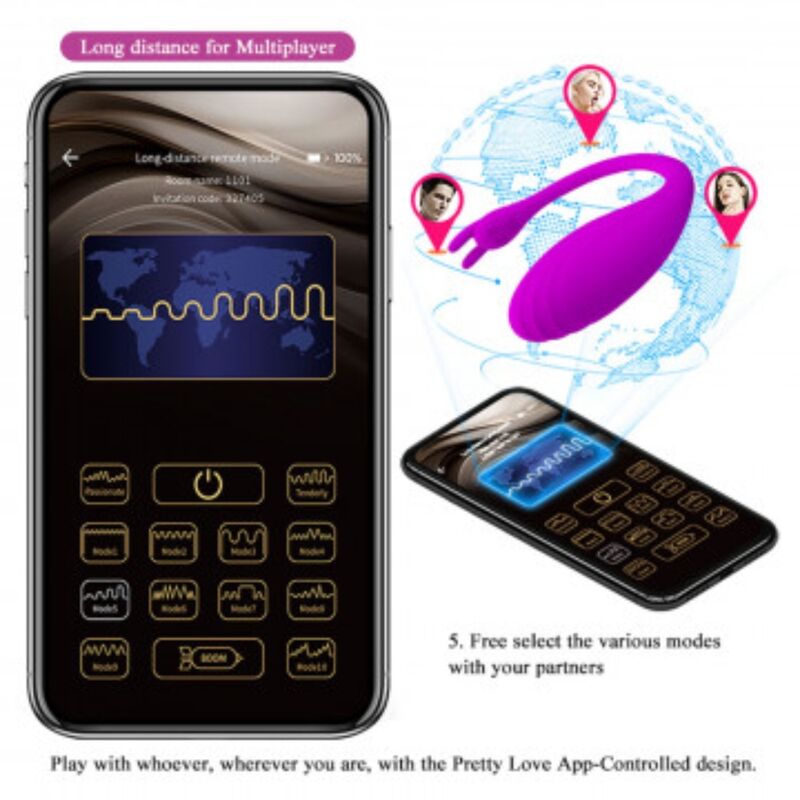 PRETTY LOVE - APLICACIÓN GRATUITA MASAJEADORA CATALINA VIOLETA