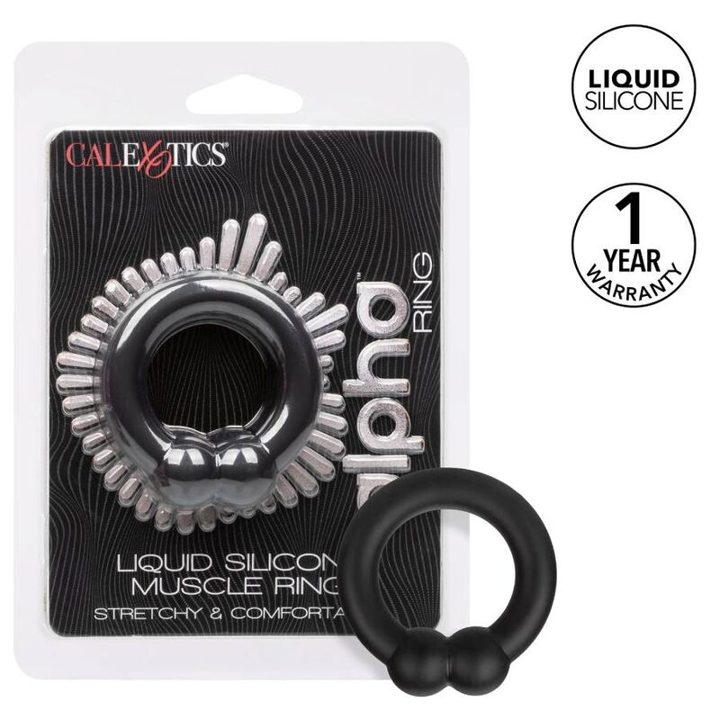 CALEXOTICS - ANILLO MUSCULAR ALPHA NEGRO