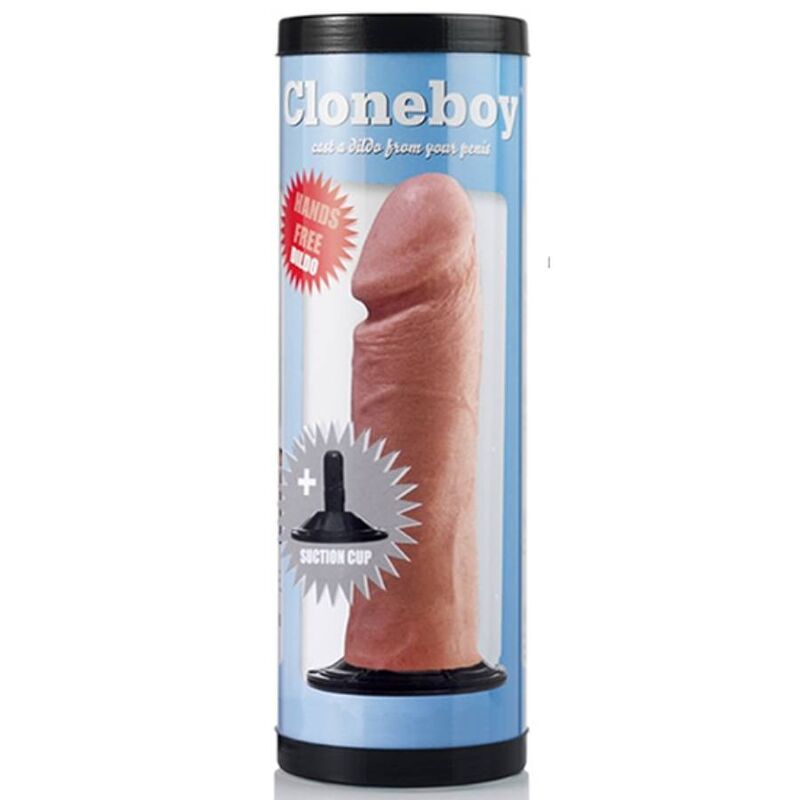 CLONEBOY - DILDO ROSA Y FUNDA DE SUCCIÓN