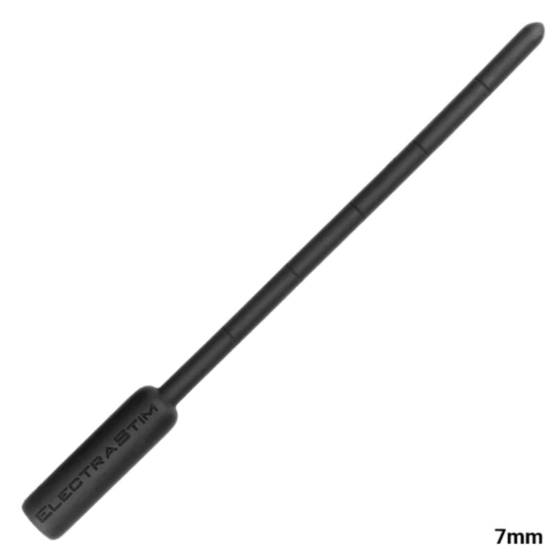 ELECTRASTIM - SONDA URETAL ELECTRO-SEXUAL DE SILICONA FLEXIBLE 7 MM
