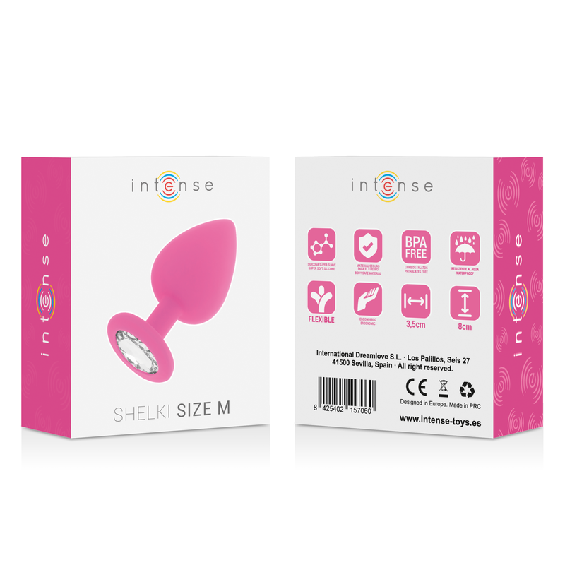 INTENSE - ANAL PLUG SHELKI M FUCHSIA