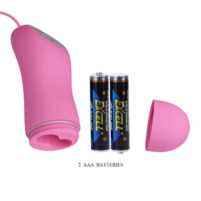 PRETTY LOVE - PINZA VIBRADORA ROSA CON ELECTROSHOCK