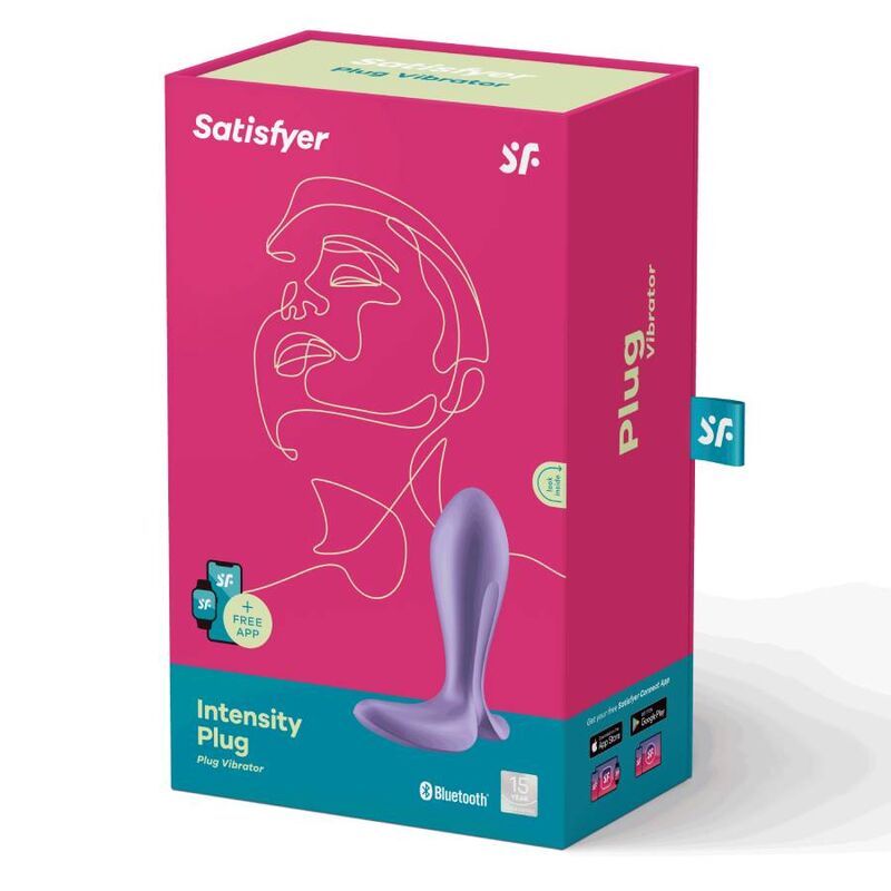SATISFYER - PLUG DE INTENSIDAD PÚRPURA