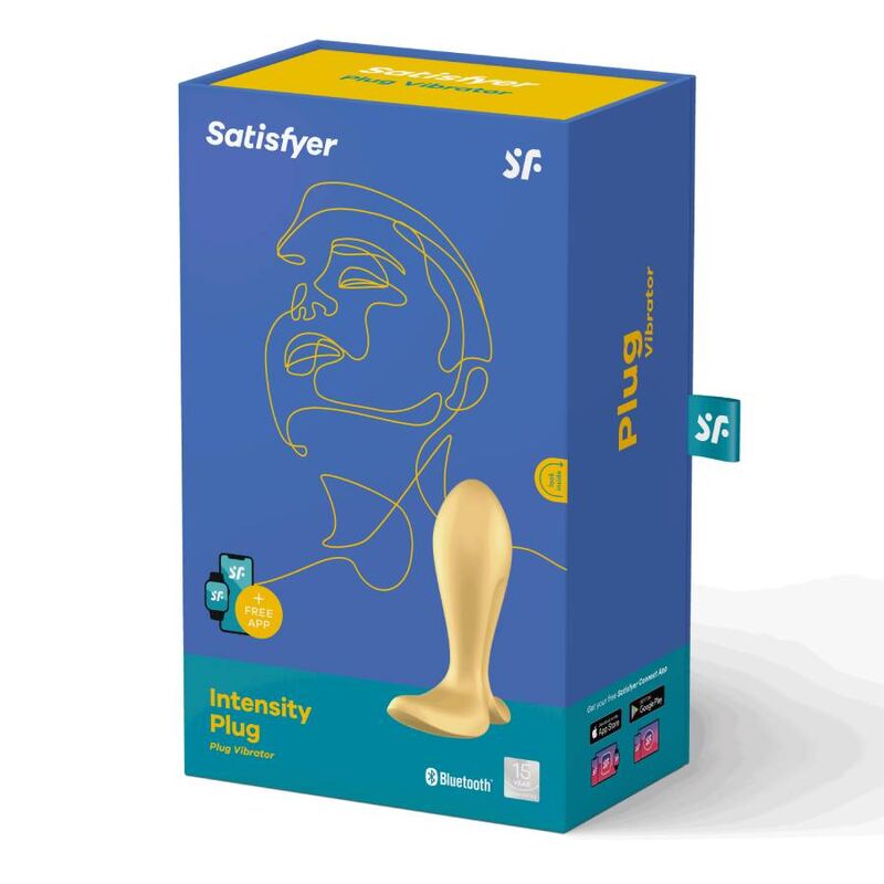 SATISFYER - PLUG DE INTENSIDAD PÚRPURA