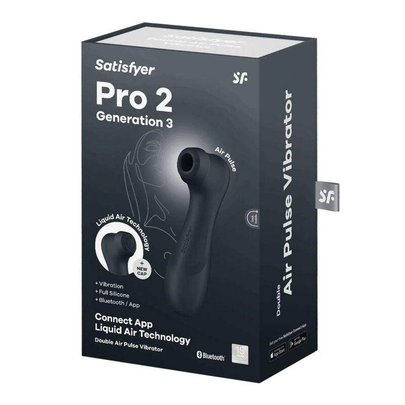 SATISFYER - PRO 2 GEN 3 VINO TINTO BLUETOOTH Y APLICACIÓN
