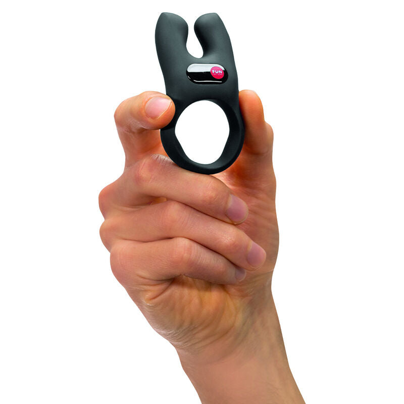 FUN FACTORY - VIBRATING COCK RING IN BLACK