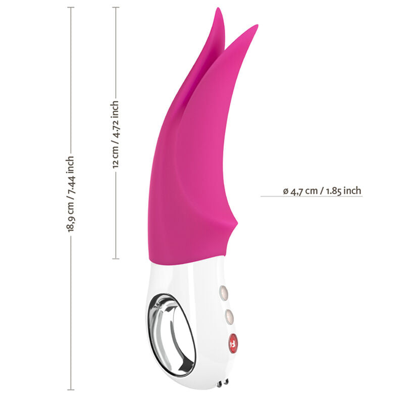 FUN FACTORY - VIBRADOR DE CLÍTORIS VOLTA G5 BLACKBERRY