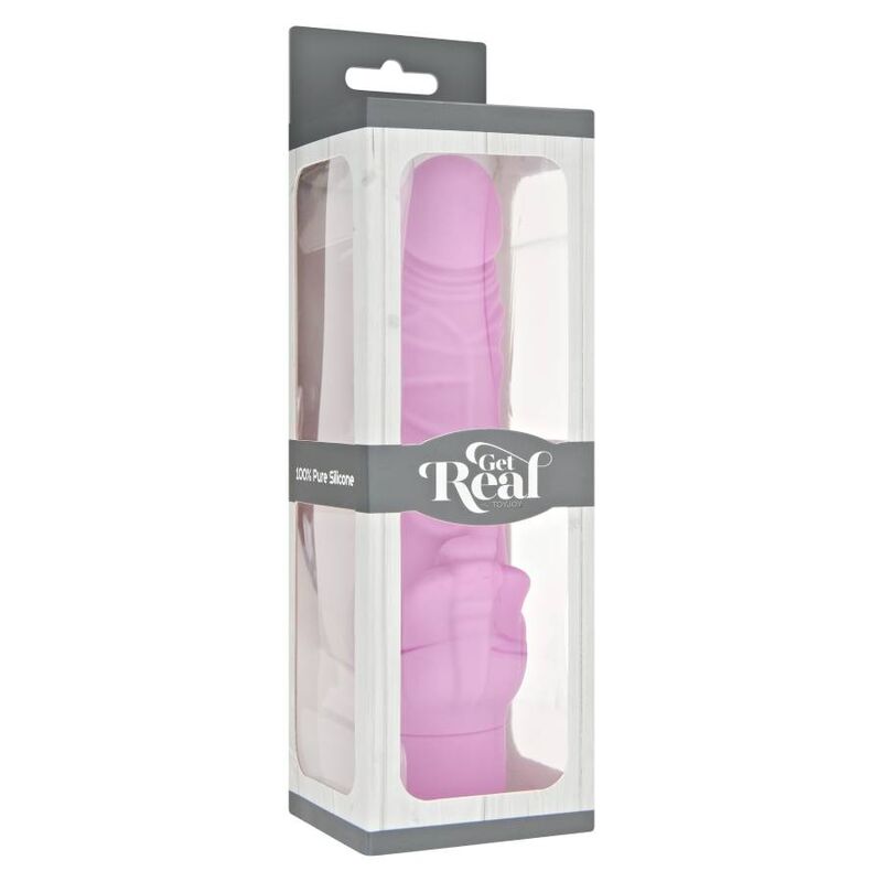 GET REAL - VIBRADOR ESTIMULADOR CLÁSICO ROSA