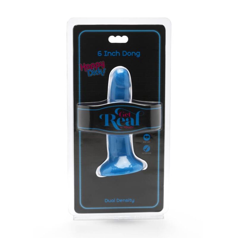 GET REAL - DONG HAPPY DICKS 12 CM AZUL