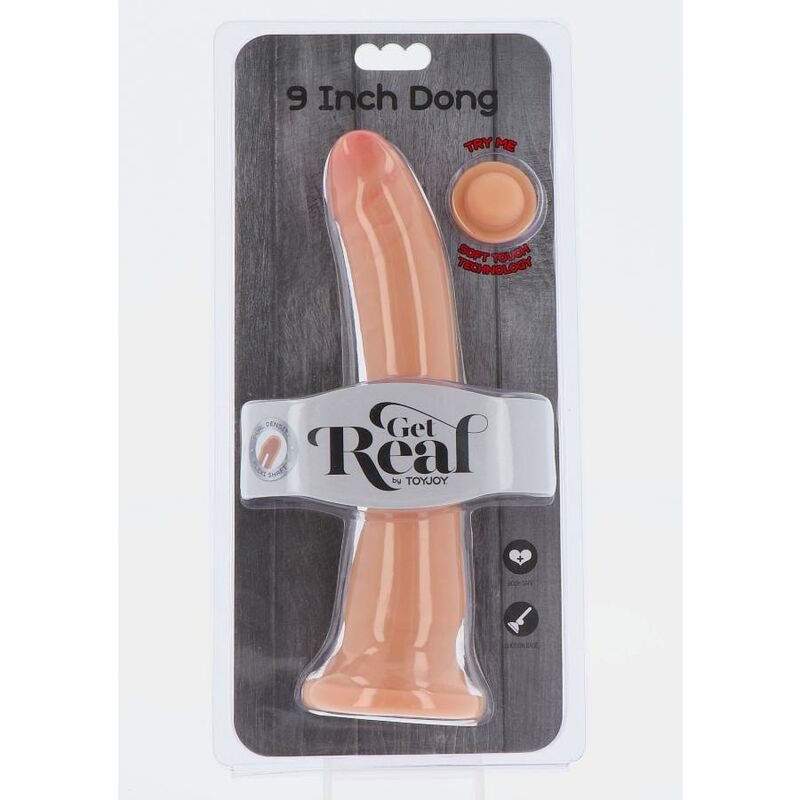 GET REAL - DONG DUAL DENSITY SKIN 20.5 CM