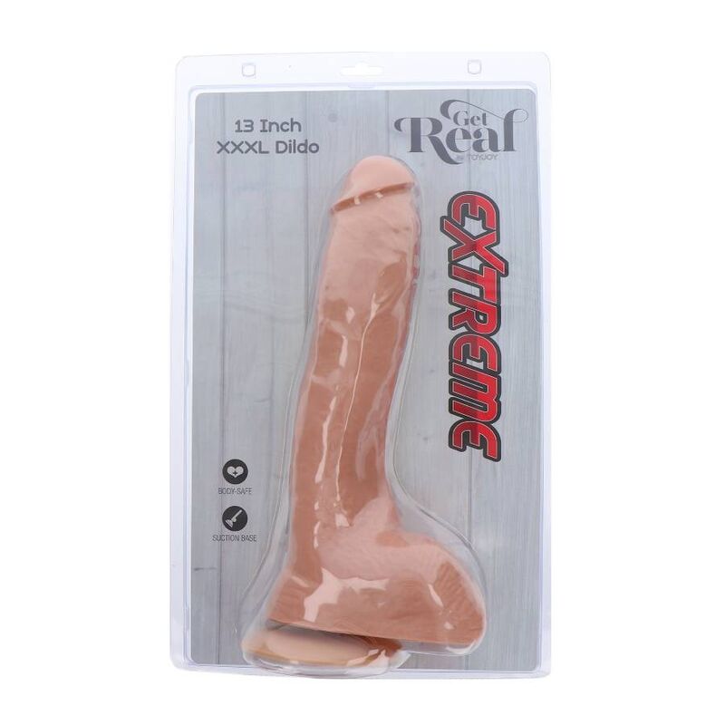 GET REAL - DILDO EXTREME XXXL 34 CM PIEL