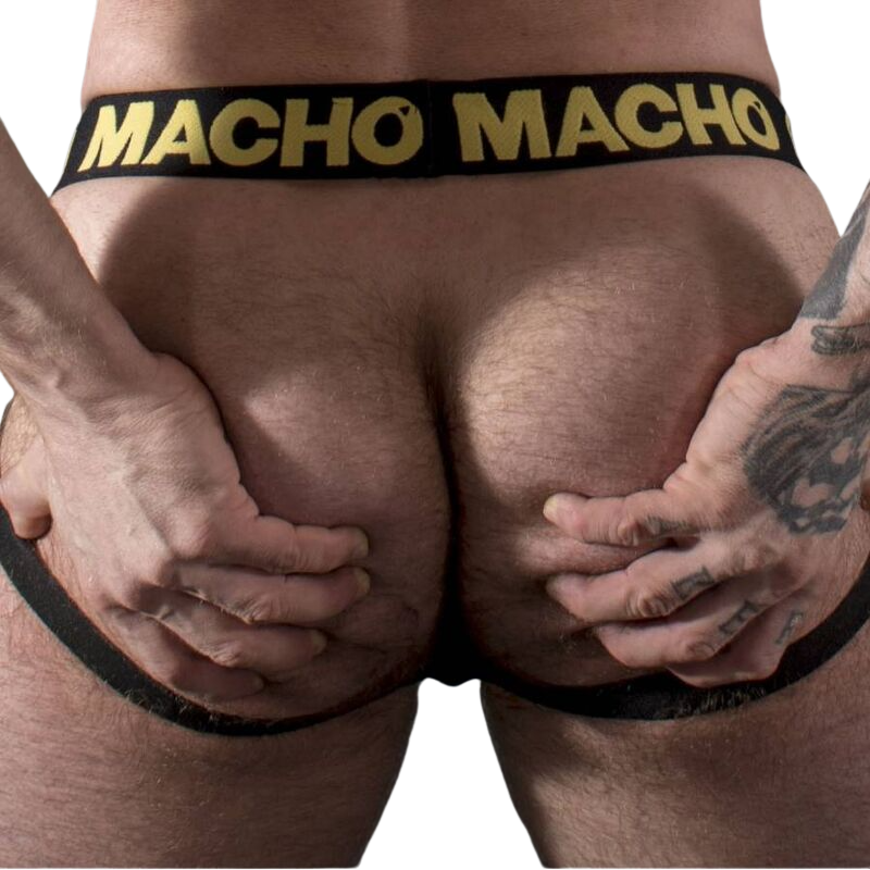 HOMBRE - MX25AC JOCK CUERO AMARILLO M