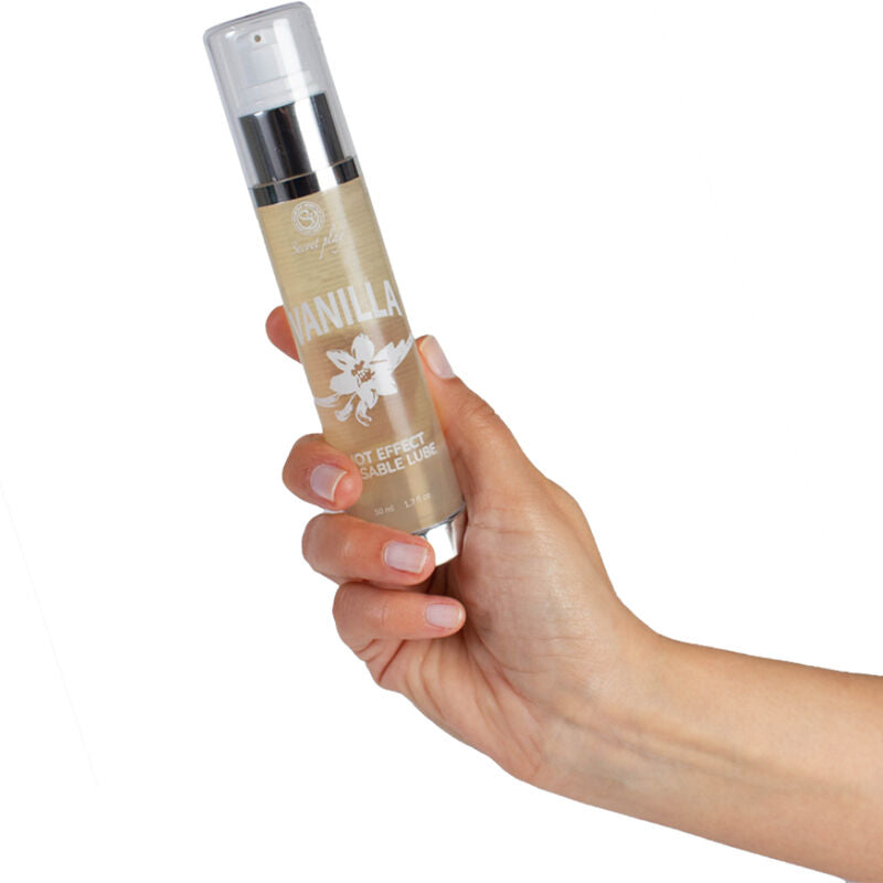 SECRETPLAY - LUBRICANTE EFECTO CALOR 2-1 VAINILLA 50 ML