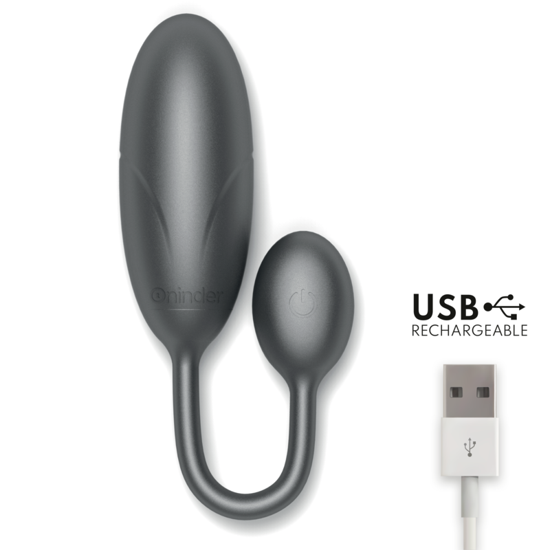 ONINDER - HUEVO VIBRADOR DENVER ROSA 7 X 2,7 CM APLICACIÓN GRATUITA