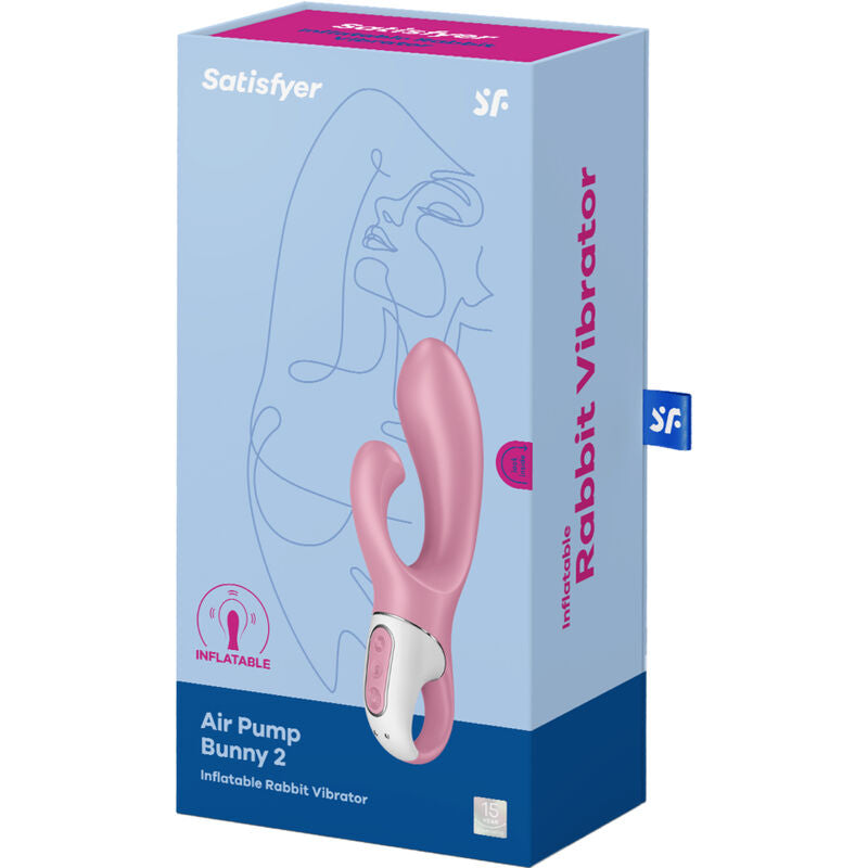 SATISFYER - BUNNY 2 AIR PUMP PINK
