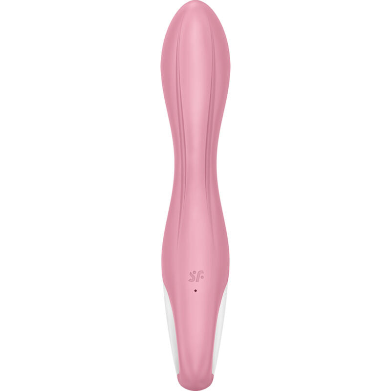 SATISFYER - VIBRADOR CON BOMBA DE AIRE 2 COLOR ROSA