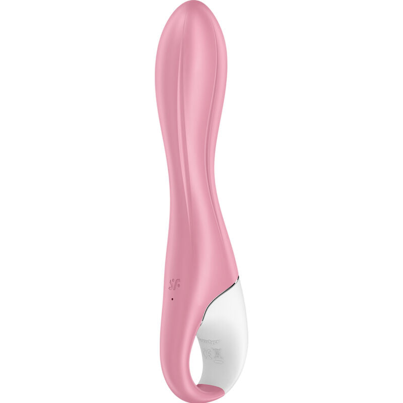 SATISFYER - VIBRADOR CON BOMBA DE AIRE 2 COLOR ROSA