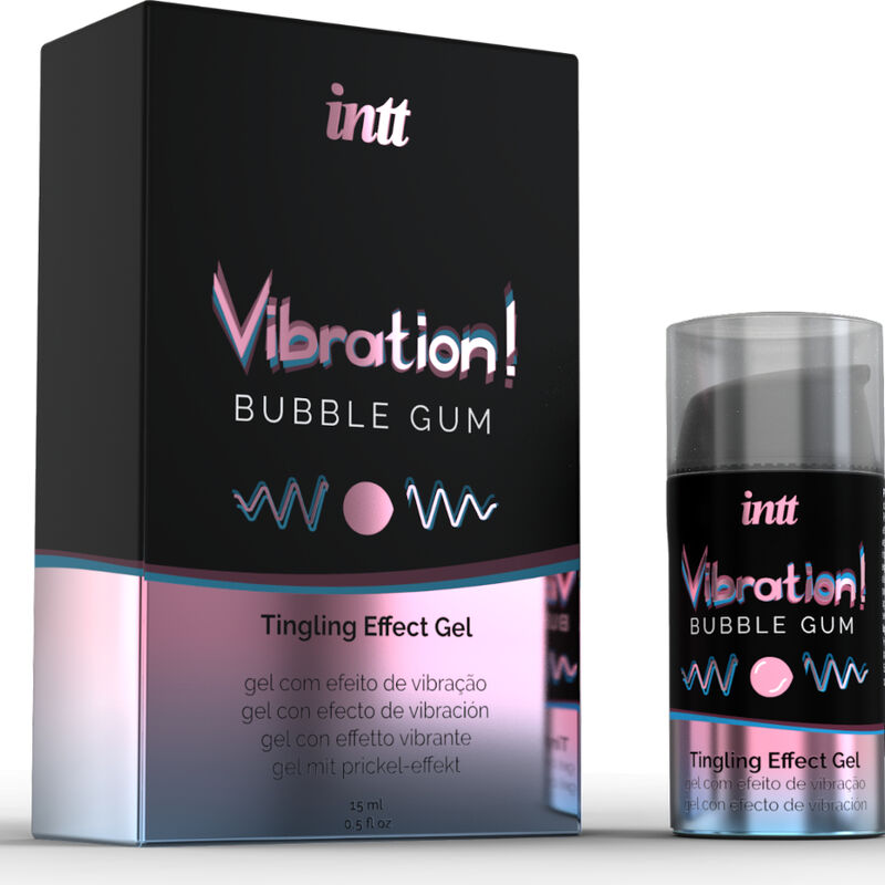 INTT - POTENTE ESTIMULANTE ÍNTIMO LÍQUIDO GOMA VIBRANTE 15ML