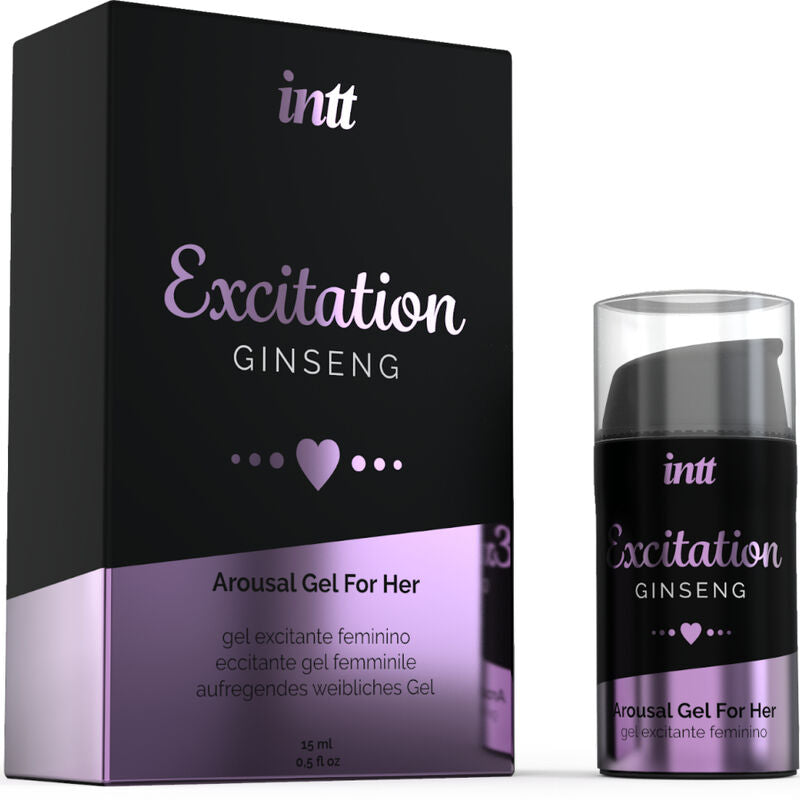 LUBRICANTES INTT - GEL ESTIMULANTE Y EXCITANTE ACTIVADOR INTIMO DEL DESEO SEXUAL