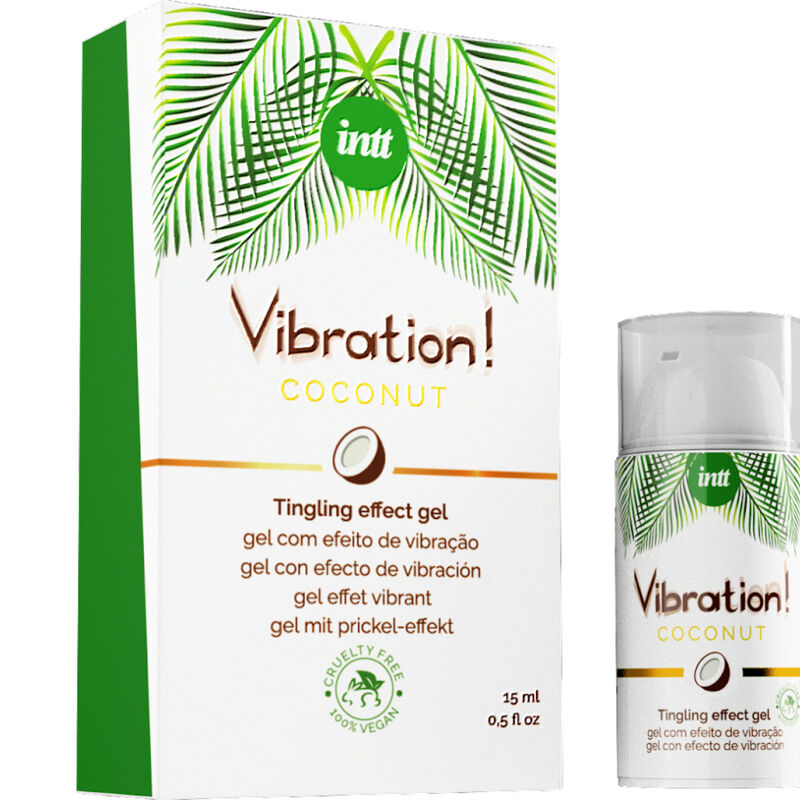 INTT - GEL VIBRADOR LÍQUIDO VEGANO POTENTE ESTIMULANTE