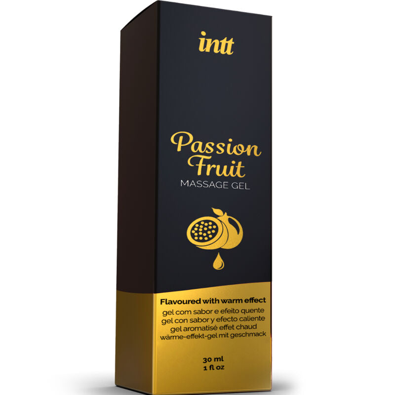 MASAJE INTT Y SEXO ORAL - GEL DE MASAJE CON SABOR A MARACUYÁ Y EFECTO CALOR