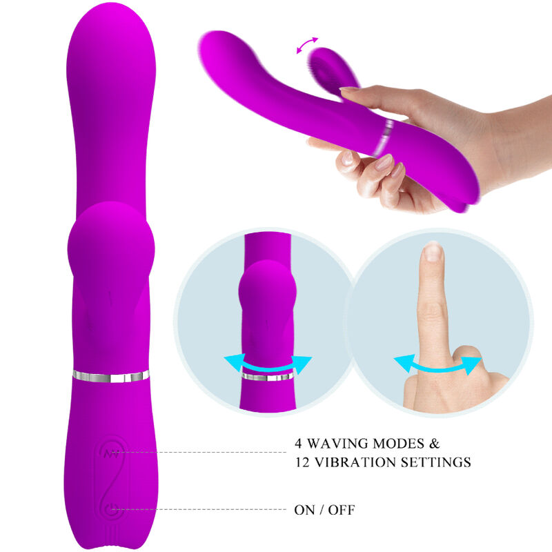 PRETTY LOVE - VIBRADOR ESTIMULADOR DEL CLÍTORIS