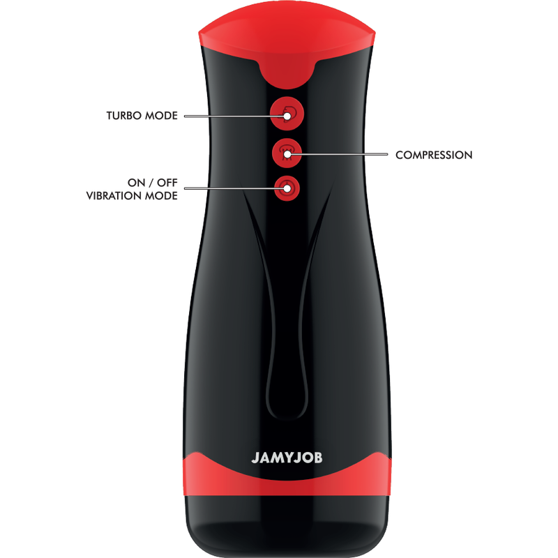 JAMYJOB - MASTURBADOR VIBRADOR Y COMPRESION JANGO