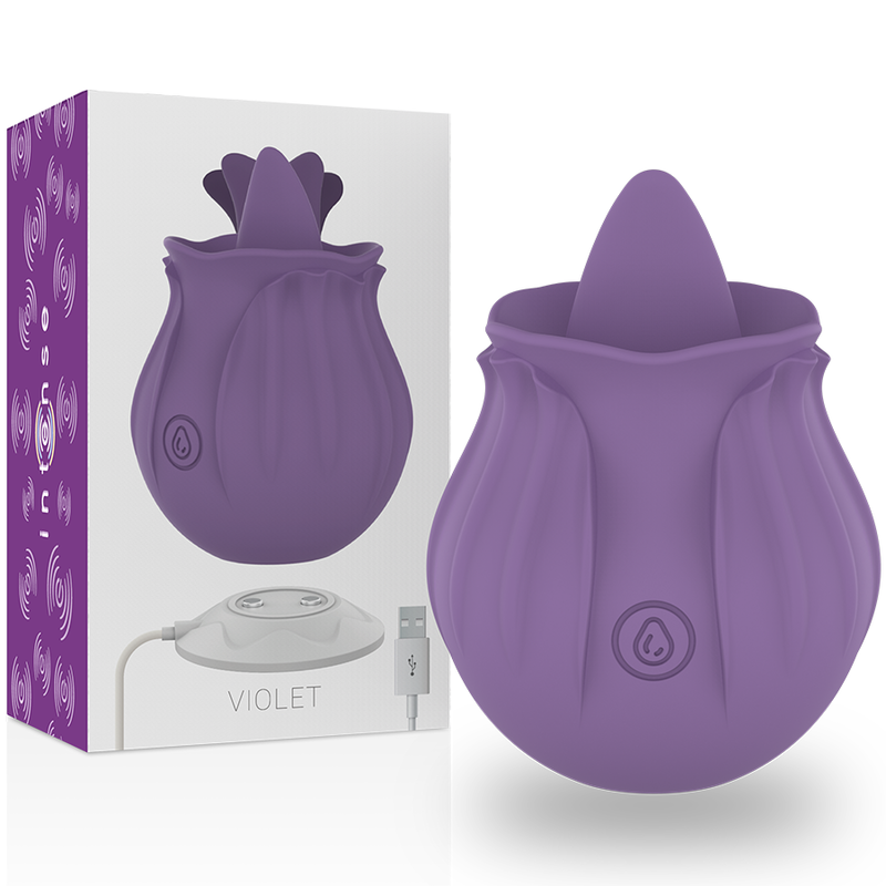 ESTIMULADOR DE CLITORIS VIOLETA 10 VIBRACIONES LILS