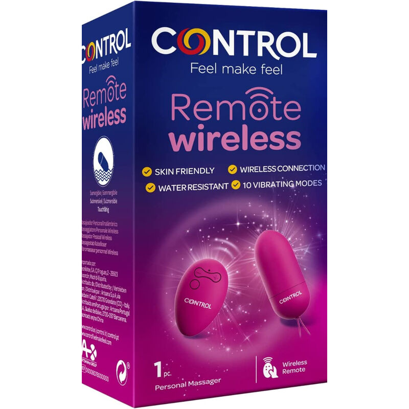 CONTROL - CONTROL REMOTO INALÁMBRICO DE MASAJEADOR PERSONAL