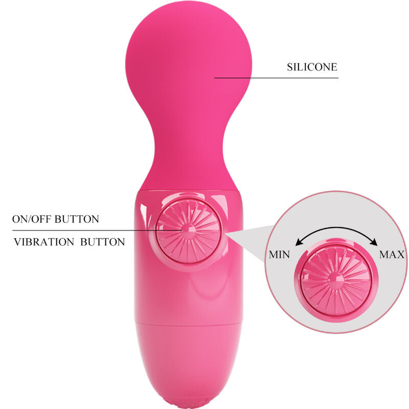 Mini Massageador Pessoal Magenta – Pretty Love