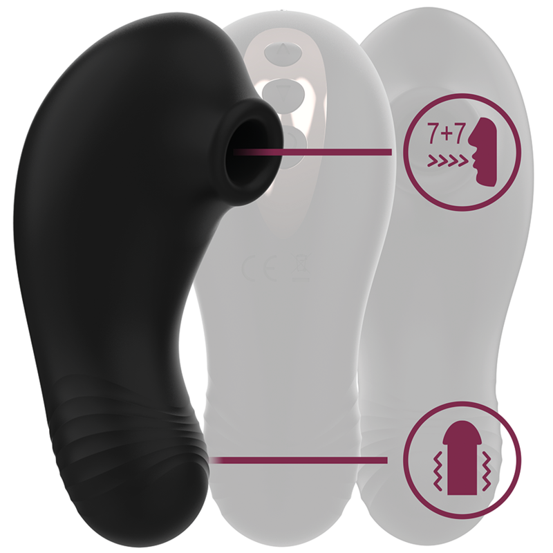 RITUAL - ESTIMULADOR DE CLÍTORIS DE BOLSILLO SHUSHU PRO 2 POTENTES MOTORES JET