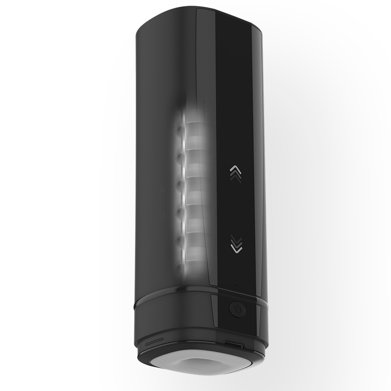 KIIROO - MASTURBADOR TELEDILDONIC ONYX+ CON TEXTURA DE CUERO