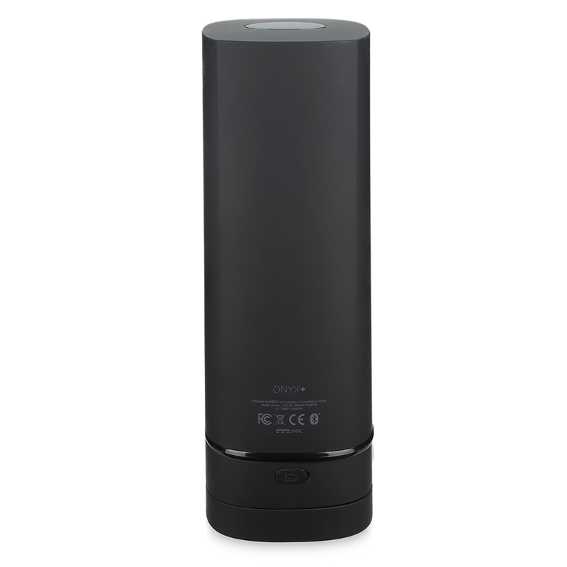 KIIROO - MASTURBADOR TELEDILDONIC ONYX+ CON TEXTURA DE CUERO