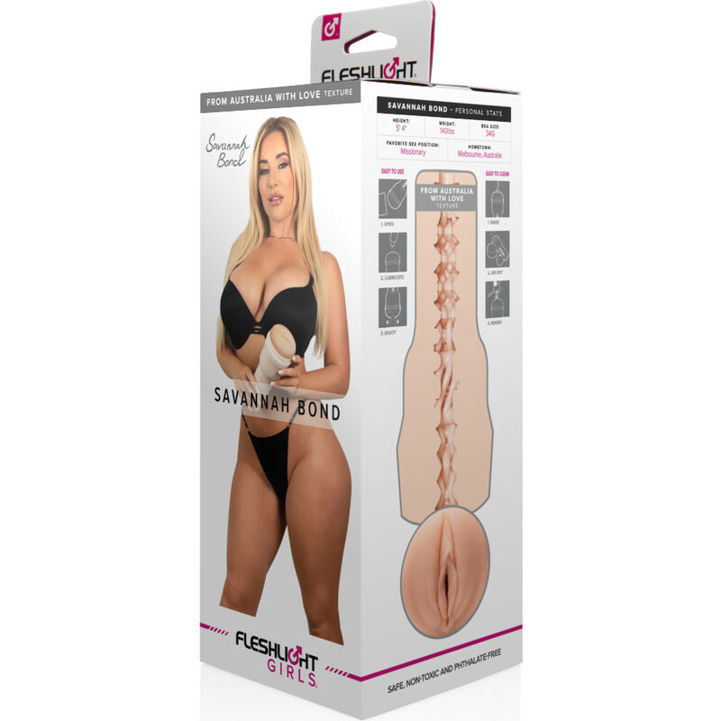 FLESHLIGHT GIRLS - VAGINA SAVANNAH BOND
