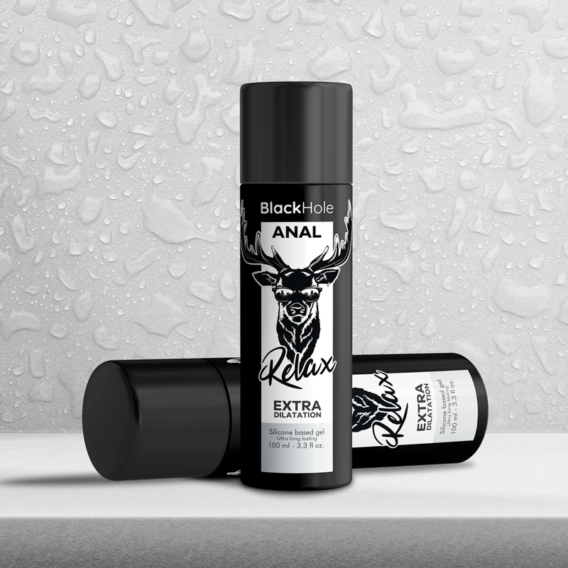 BLACK HOLE - GEL DILATADOR ANAL A BASE DE SILICONA 100 ML