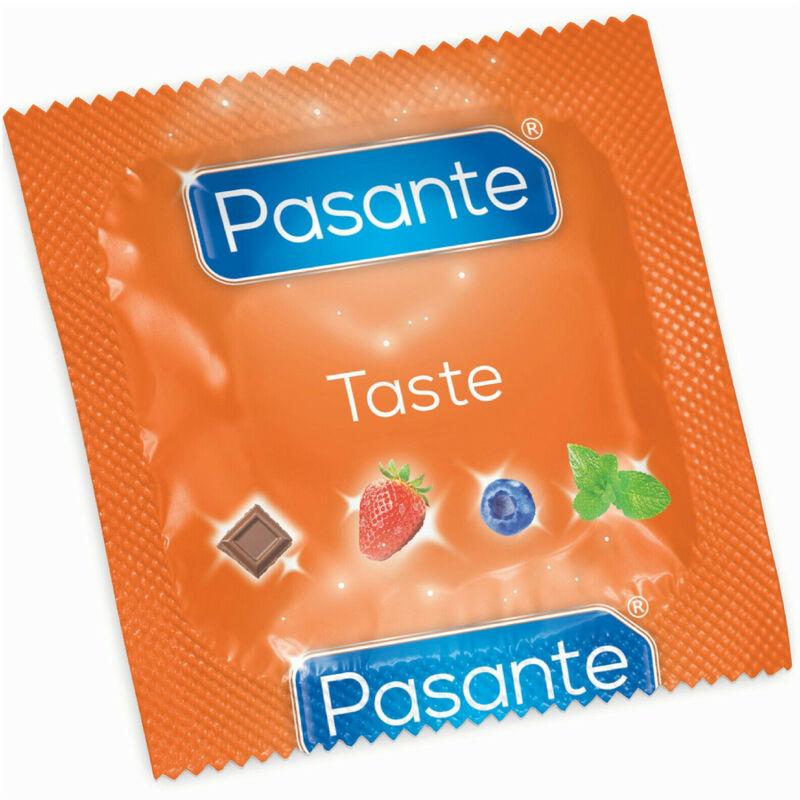 PASANTE - PRESERVATIVOS SABOR ARÁNDANOS BOLSA 144 UNIDADES
