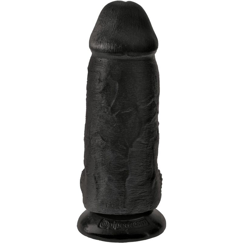 KING COCK - PENE GORDO REALISTA 23 CM NEGRO