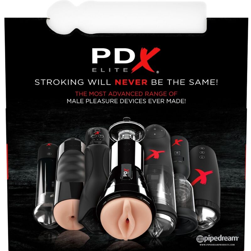 PDX ELITE - SET STROKER 12 UNIDADES: 6X VAGINA, 3X AÑO, 3X BOCA