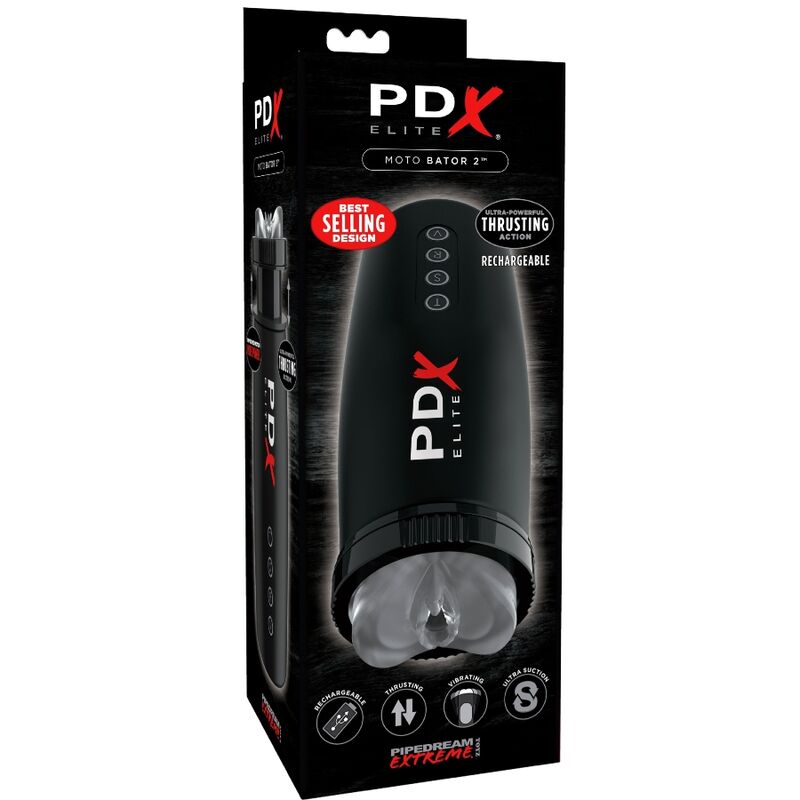 PDX ELITE - MASAJEADOR RECARGABLE ULTRA POTENTE