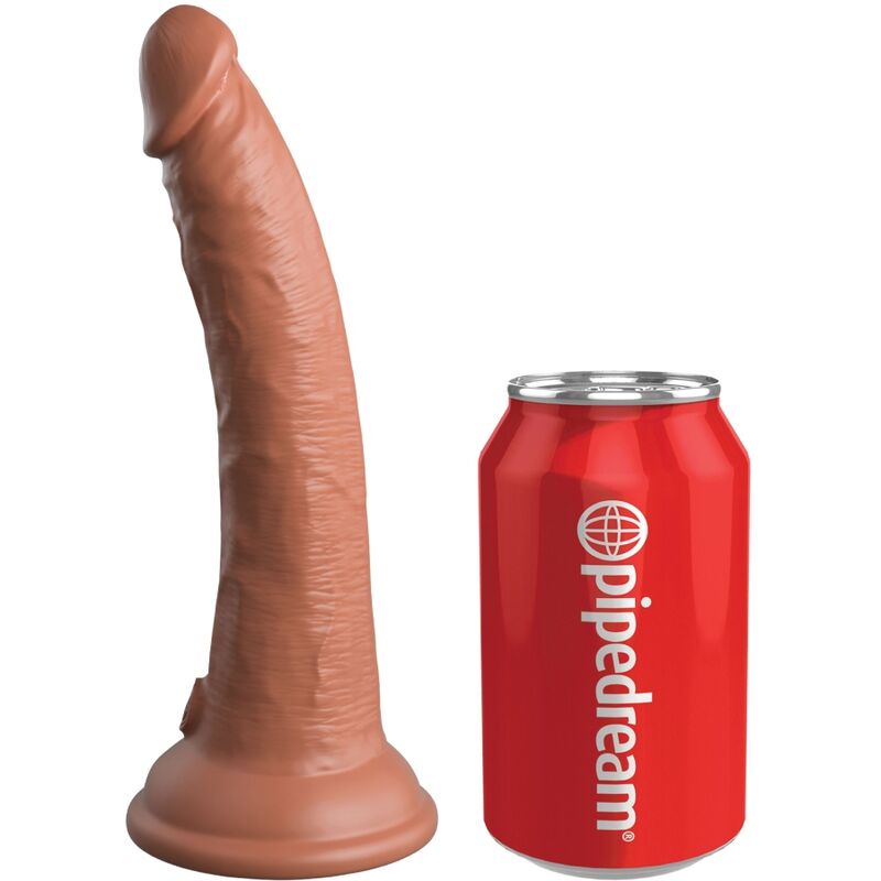 KING COCK - ARNÉS AJUSTABLE CÓMODO ELITE CON DILDO DE 17,8 CM