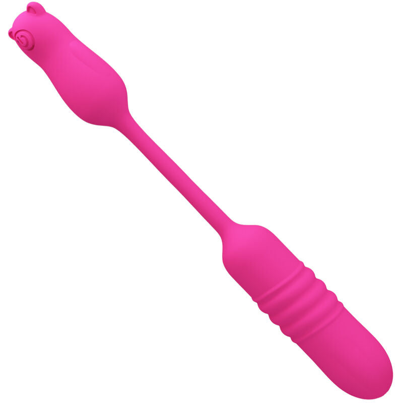 BALA VIBRADORA DE SILICONA ROSA NOBIKUMA