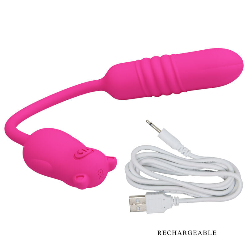 NOBIKUMA BALA VIBRANTE DE SILICONE ROSA