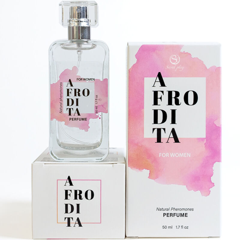 SECRETPLAY - PERFUME EN SPRAY CON FEROMONAS NATURALES AFRODITA 50 ML