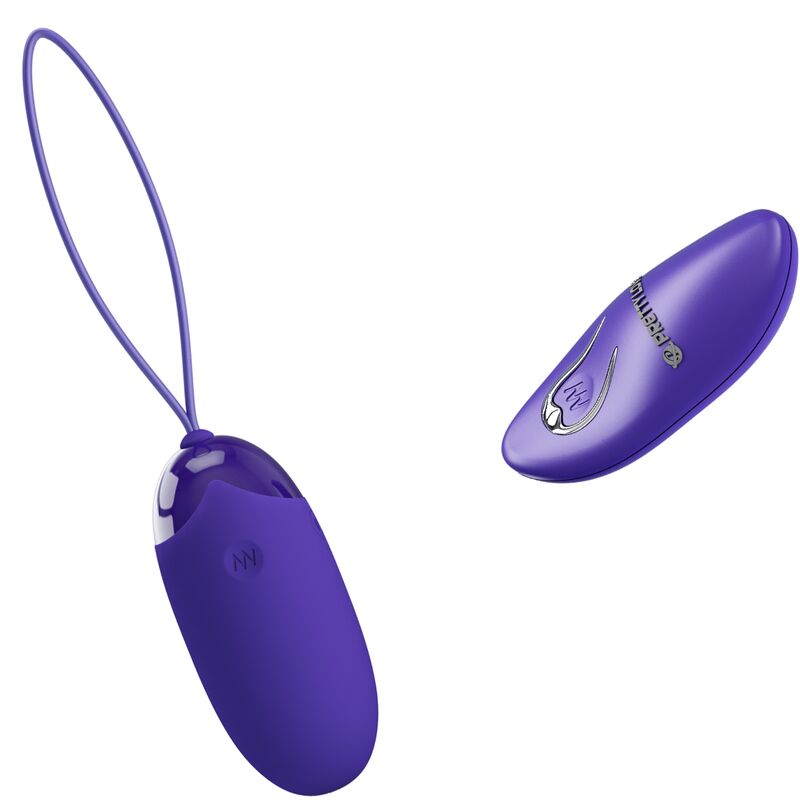 PRETTY LOVE - HUEVO VIBRADOR BERGER YOUTH CON CONTROL REMOTO VIOLETA