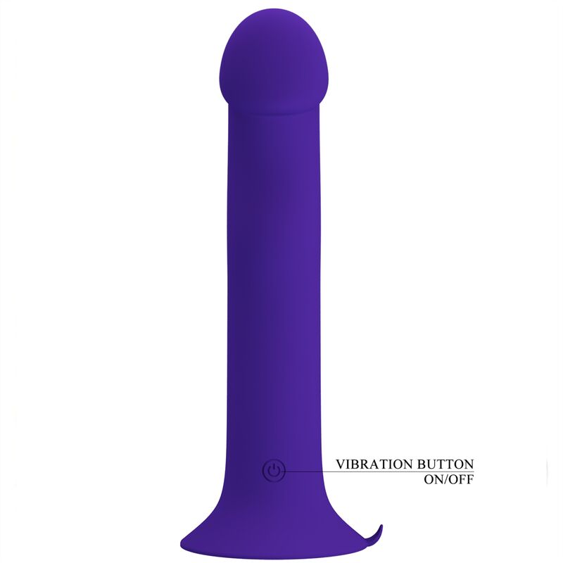 PRETTY LOVE - DILDO VIBRADOR MURRAY YOUTH EN COLOR VIOLETA RECARGABLE