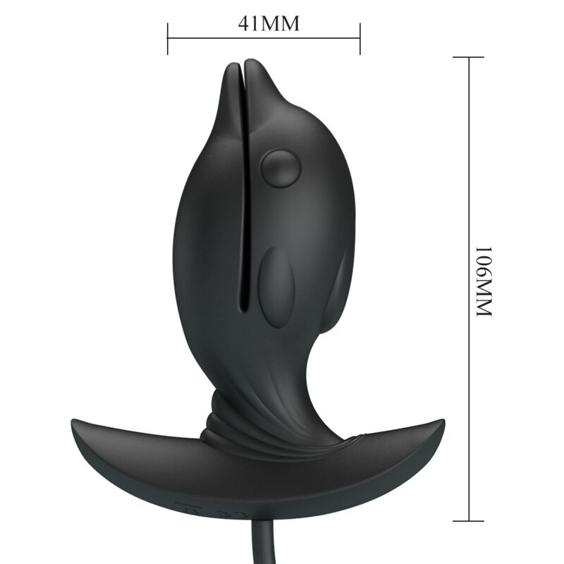 PRETTY LOVE - PLUG ANAL DELFIN INFLABLE Y RECARGABLE