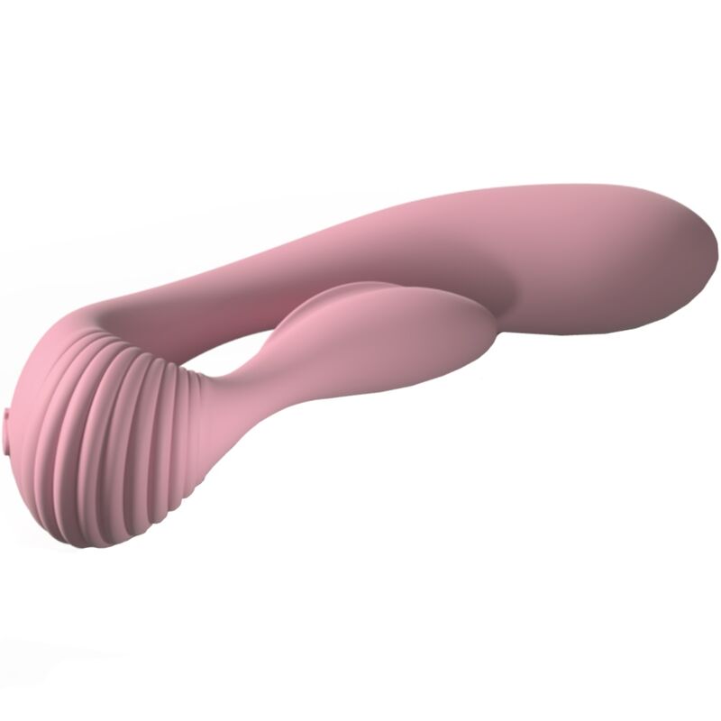 ADRIEN LASTIC - VIBRADOR DOBLE CONEJO G-WAVE ROSA