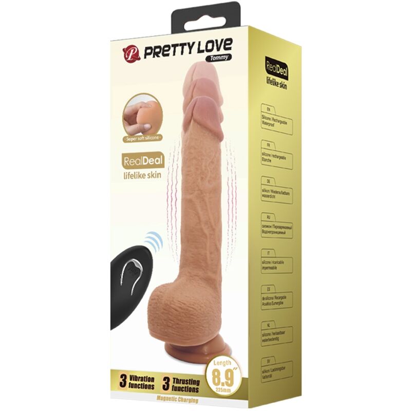 PRETTY LOVE - DILDO REALISTA TOMMY 22,5 CM